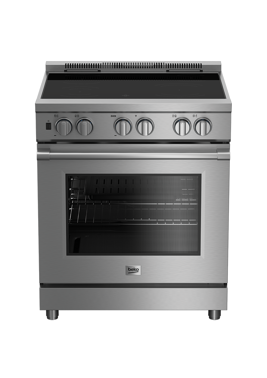 PRIR34452SS, 30 Stainless Steel Pro-Style Induction Range