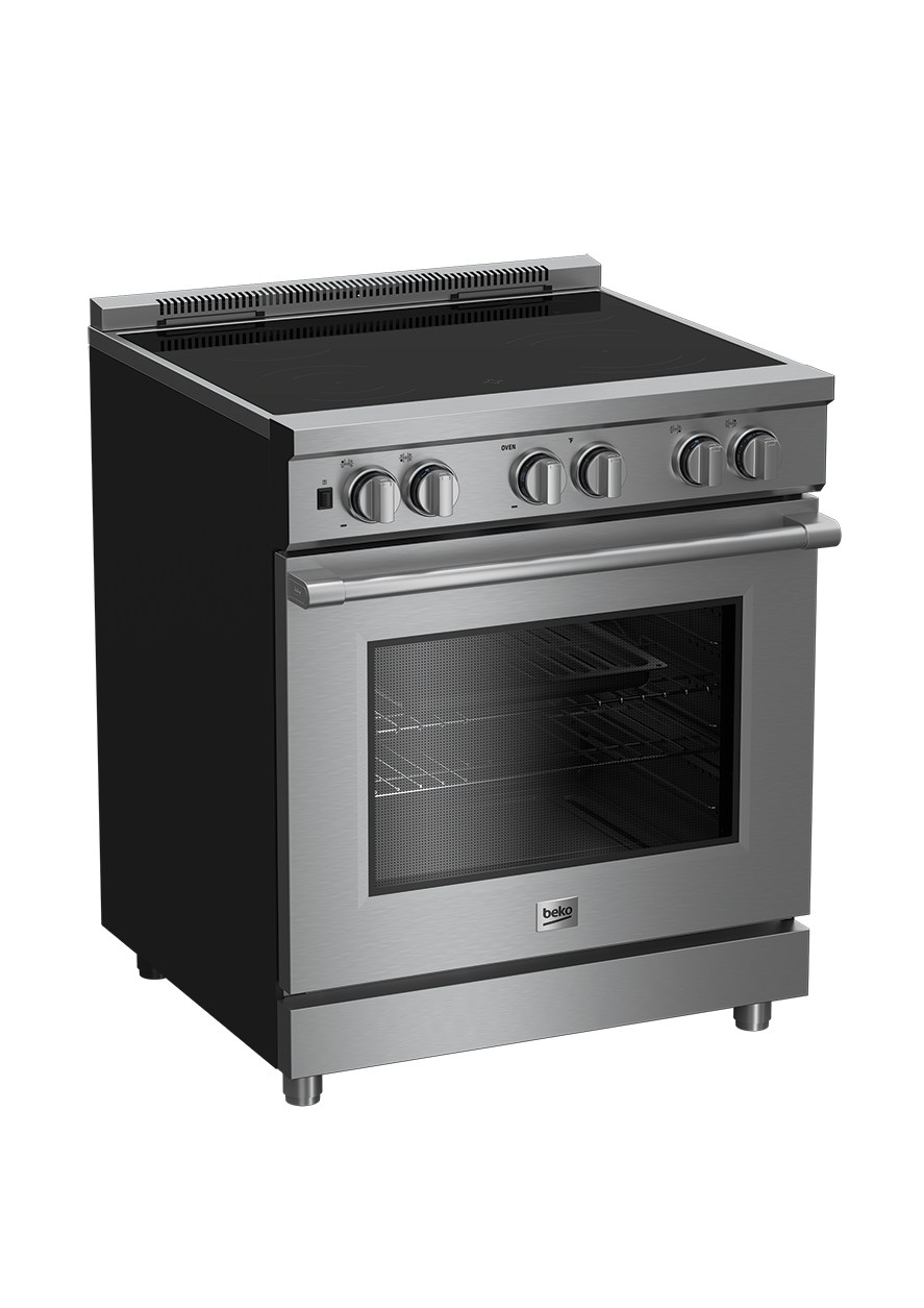 PRIR34452SS, 30 Stainless Steel Pro-Style Induction Range