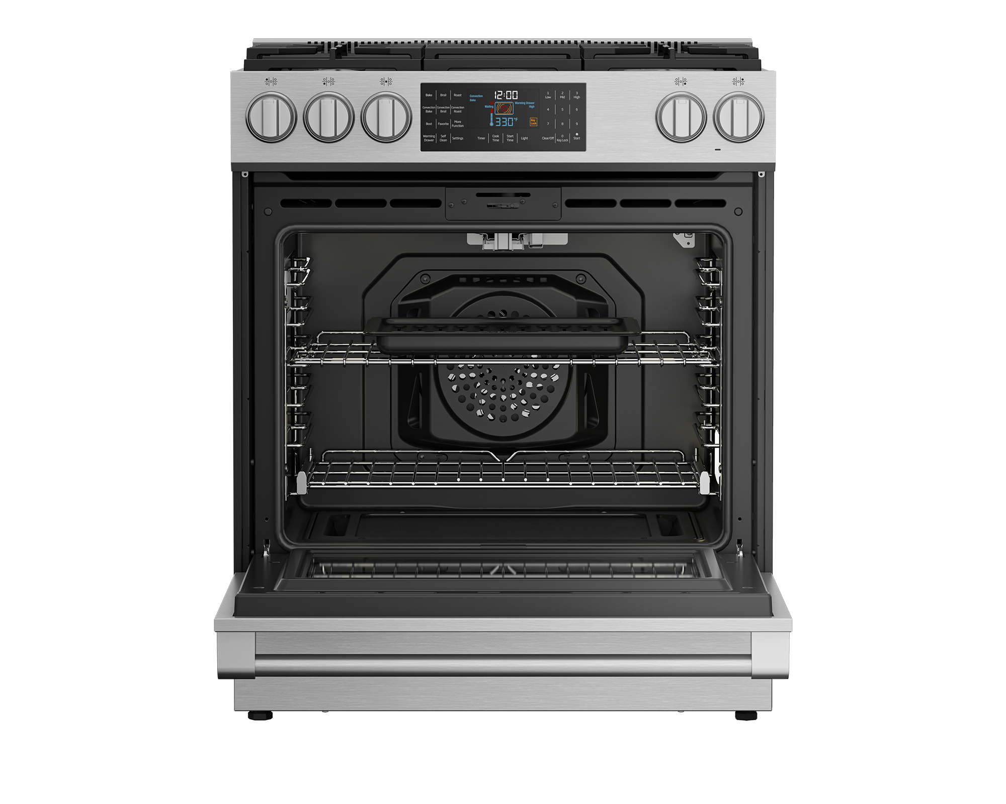 SLGR30532SS 30"" SlideIn Range BEKOGLOBAL