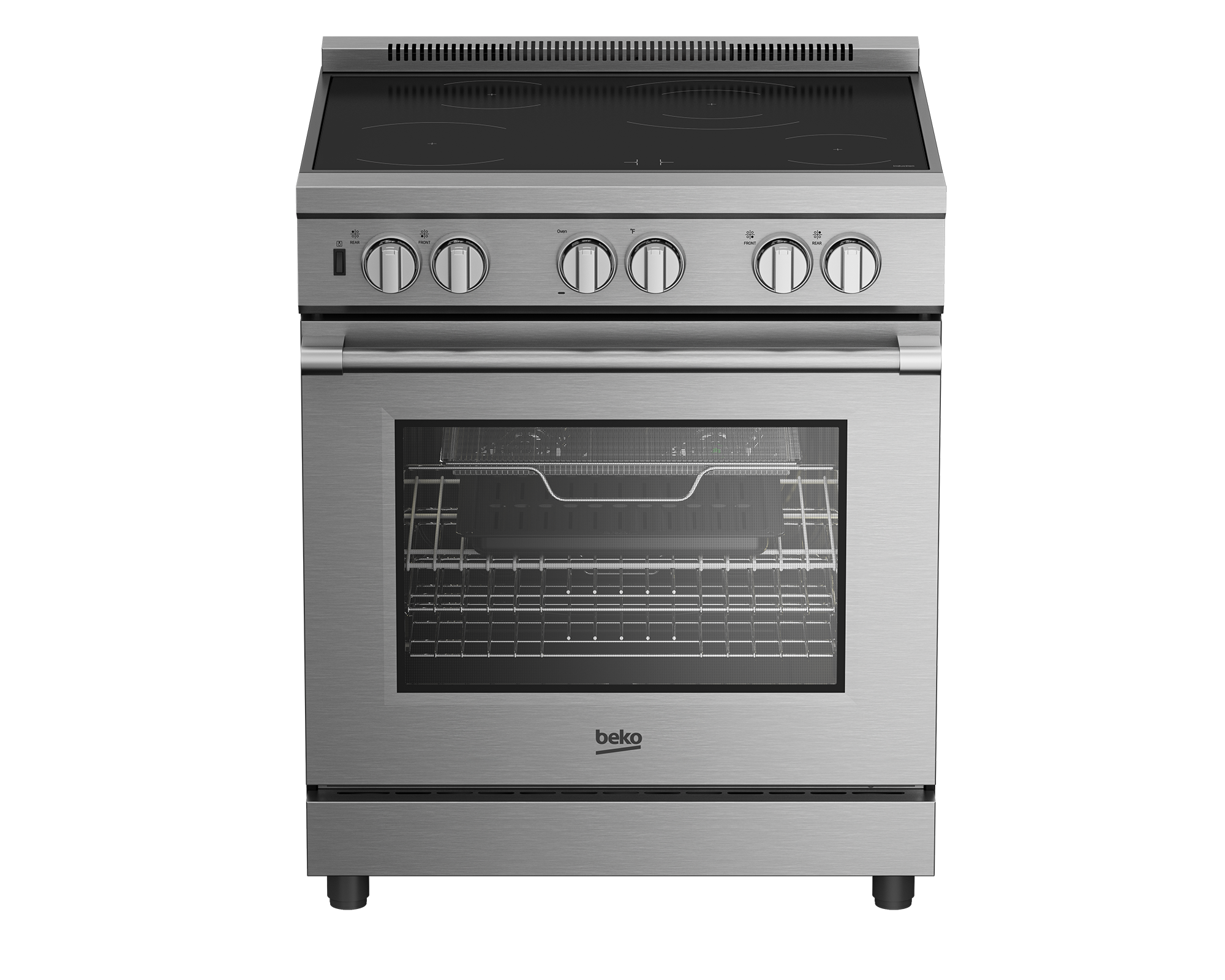 PRIR34452SS  30 Stainless Steel Pro-Style Induction Range
