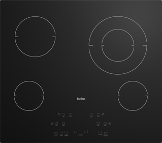 beko induction hob cooker