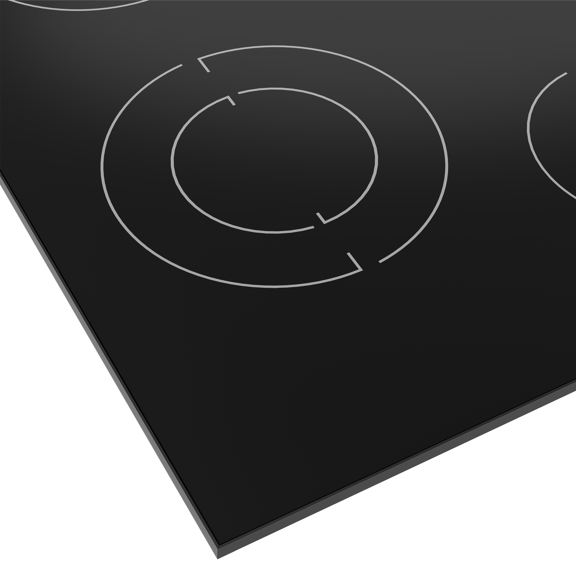 30" BuiltIn Electric Cooktop with 4 Burners and Touch Control