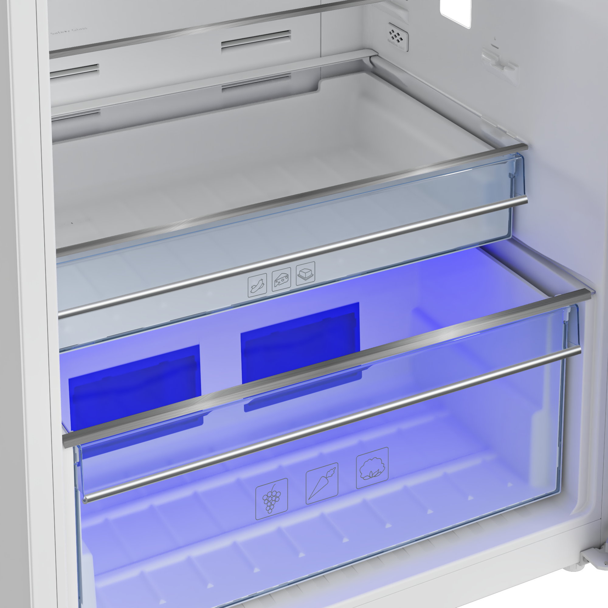 Beko fridge freezer changing door opening on sale