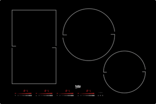beko induction hob cooker