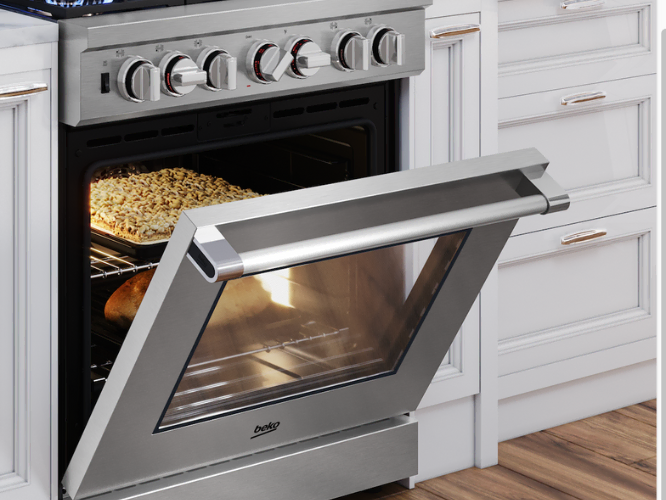 Beko gas range cooker on sale