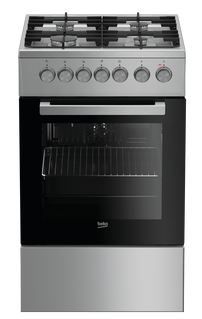 50 cm ancho / 60 cm profundo Cocción asistida por ventilador Cocina de  libre instalación | FSE 52130 DX | BEKO